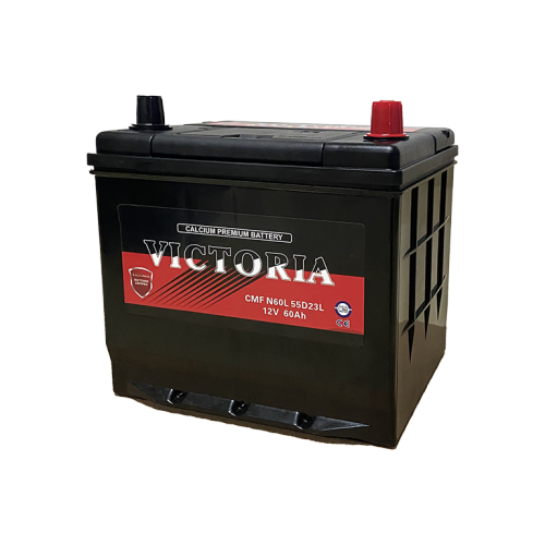 12V 60Ah N60 55D23L Blei-Säure-Autobatterie